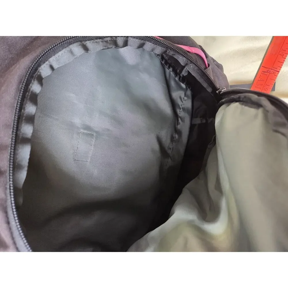 THE NORTH FACE PIVOTER 27L LAPTOP BACKPACK BLACK PINK NF0A3VXD